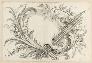 Segunda parte de vários ornamentos por Peyrotte